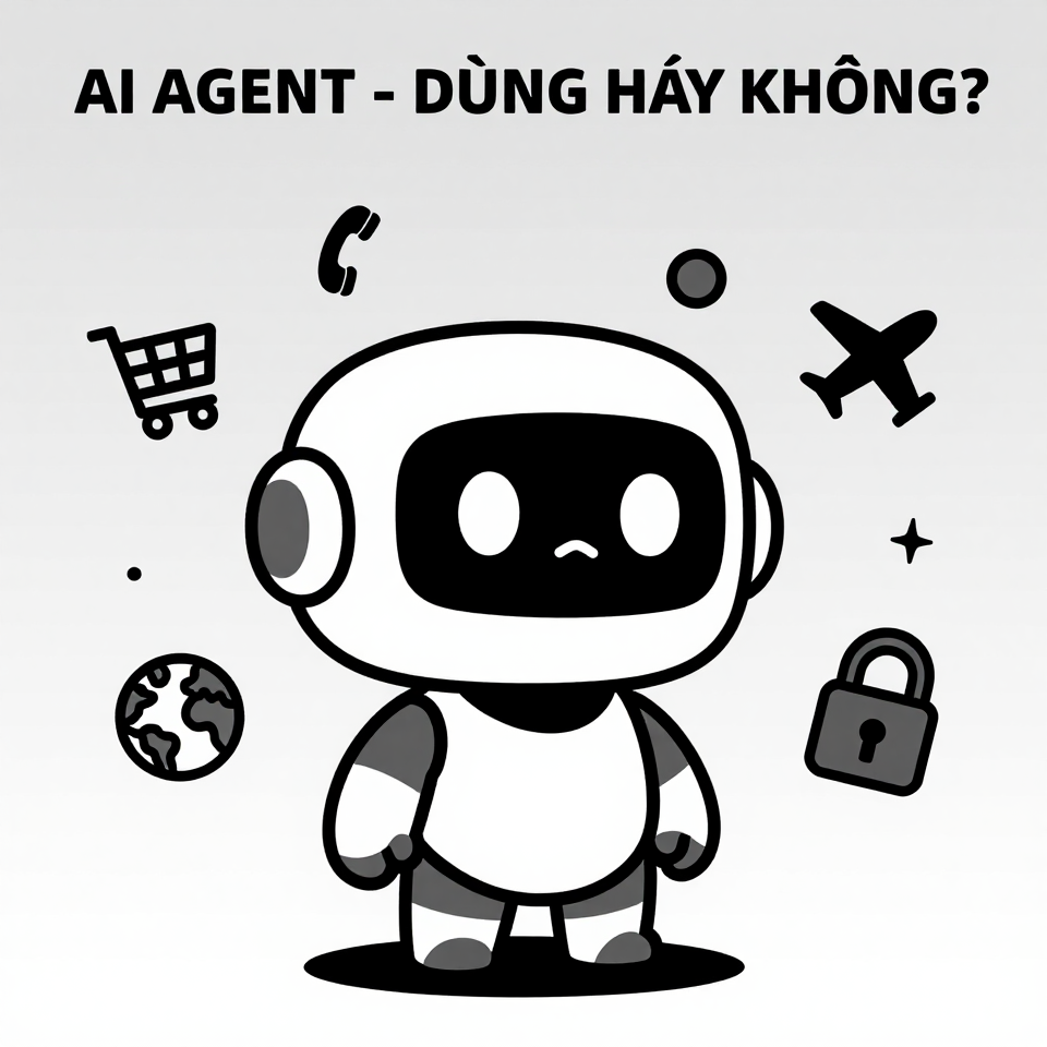 Minh họa về kỷ nguyên của trợ lý AI cá nhân và AI agent